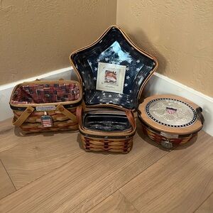 Longaberger Patriot Bundle